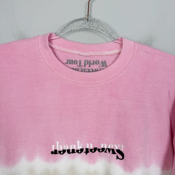 ARIANA GRANDE | RARE Thank U Next Sweetener Tour Crewneck Women’s Size Medium - Picture 4 of 8